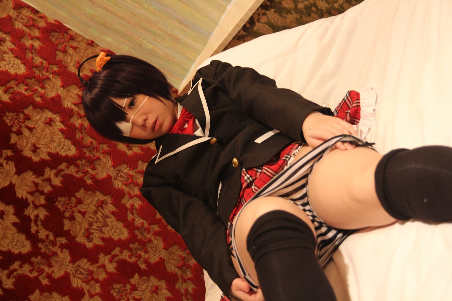 [Cosplay]  Hot Rikka Takanashi from Chuunibyou Demo Koi Ga Shitai